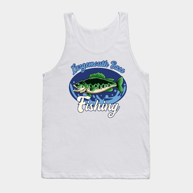 Bass Fish 2.1 Tank Top by Harrisaputra